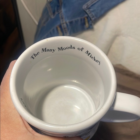 Disney Mickey Mouse Mug (2 small dots inside) GUC - Picture 5 of 7